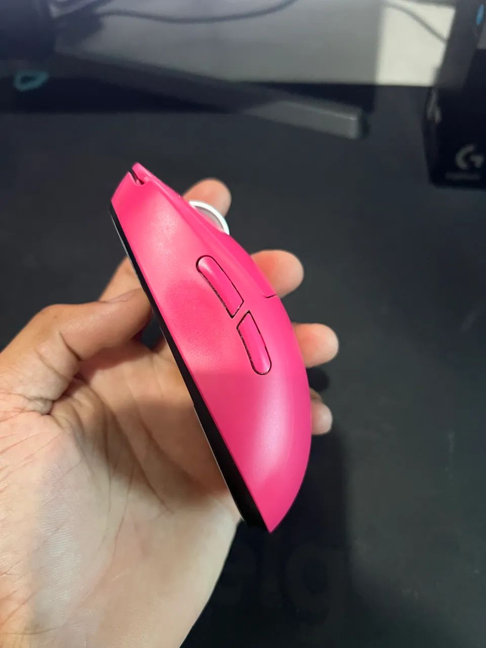 Mouse Logitech G Pro X Superlight 2 Rosa - Foto 3