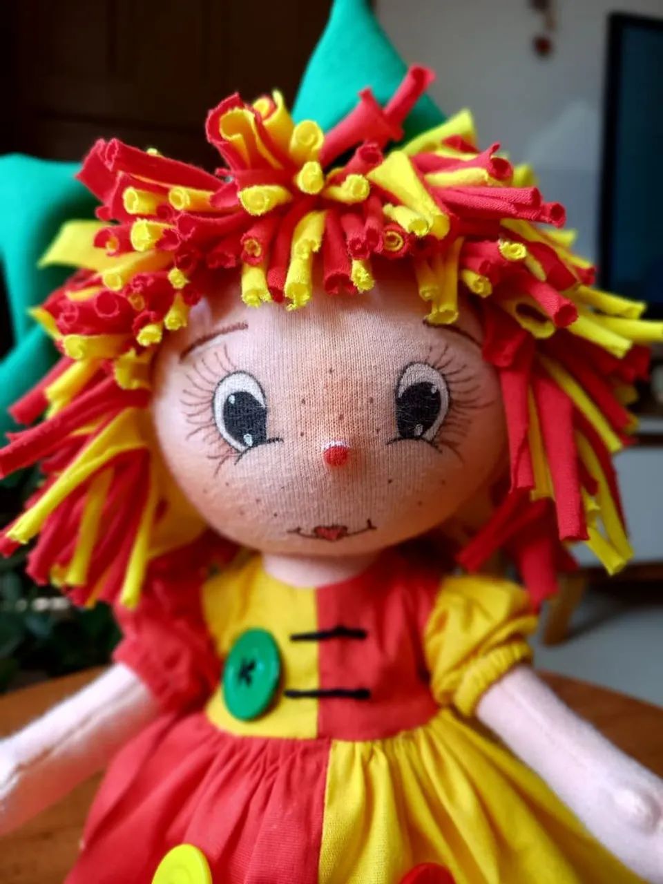 BONECA EMÍLIA (BONECA RUSSA) 100% ARTESANAL - Foto 2