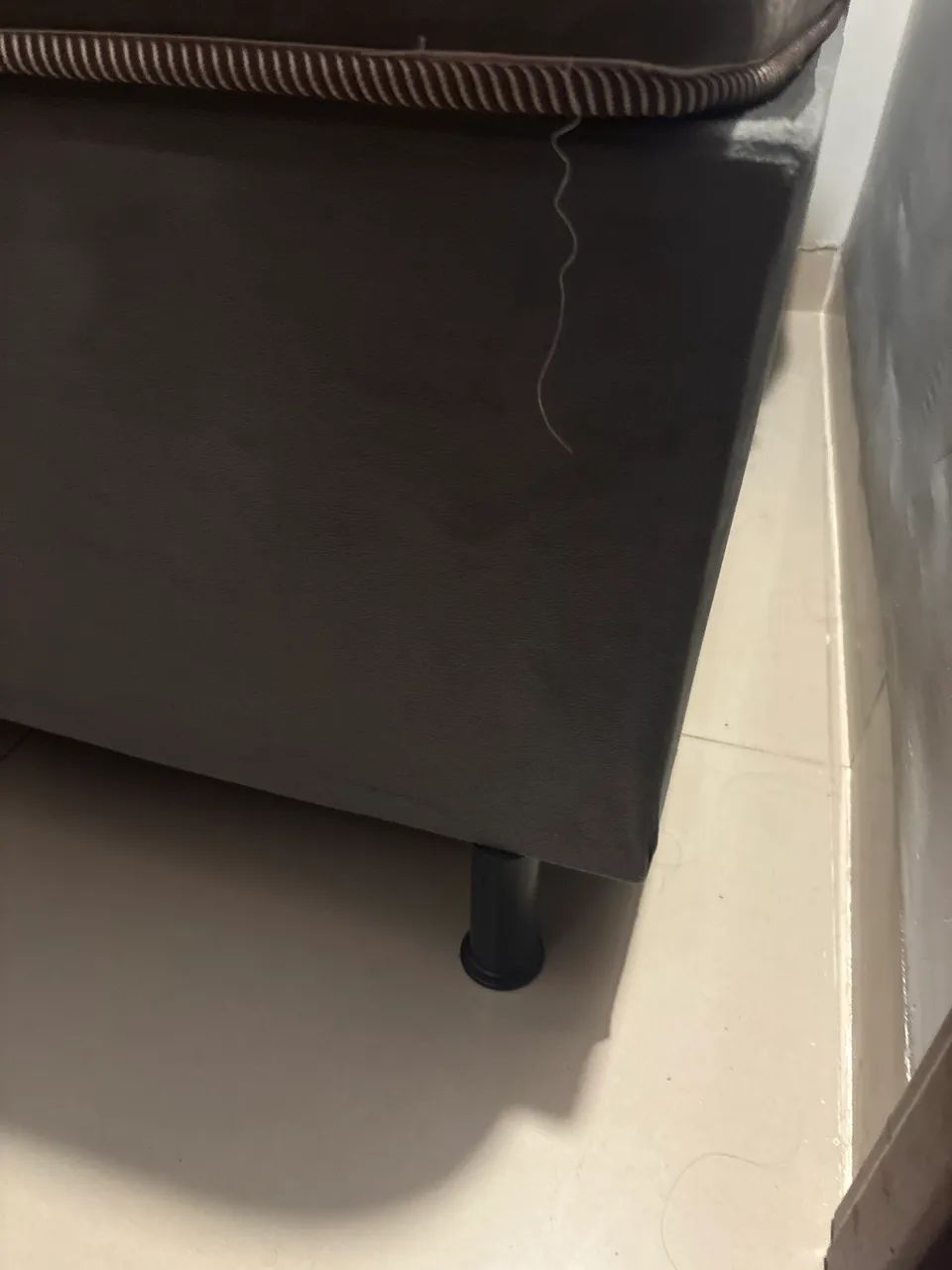 Cama de casal quen- praticamente nova - Foto 3