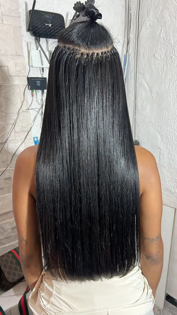 Aplicação Mega hair  - Foto 4