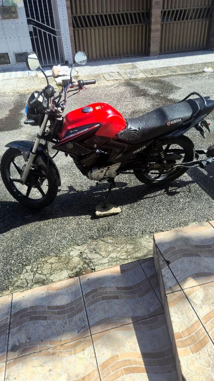 Ybr Factor k1 125+carrocinha - Foto 3