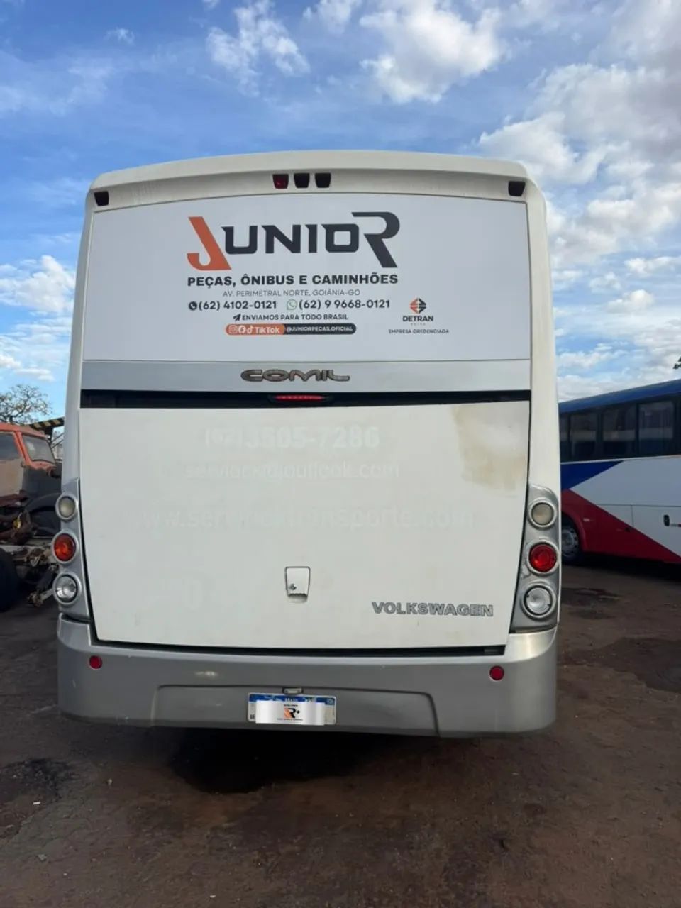 Ônibus Volkswagen Comil Versatile 2010/10 - Foto 3