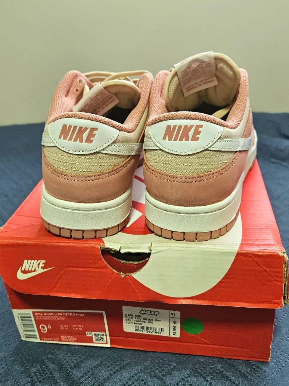 Tênis Nike Dunk Low Retro PRM - Foto 4
