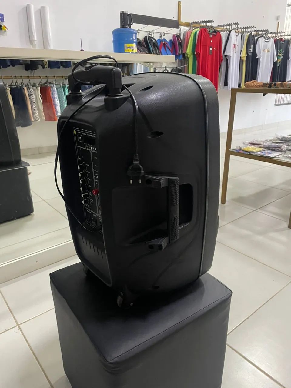 Caixa Amplificada Mondial C/ Bluetooth e Entradas - Ótimo Estado - Foto 2