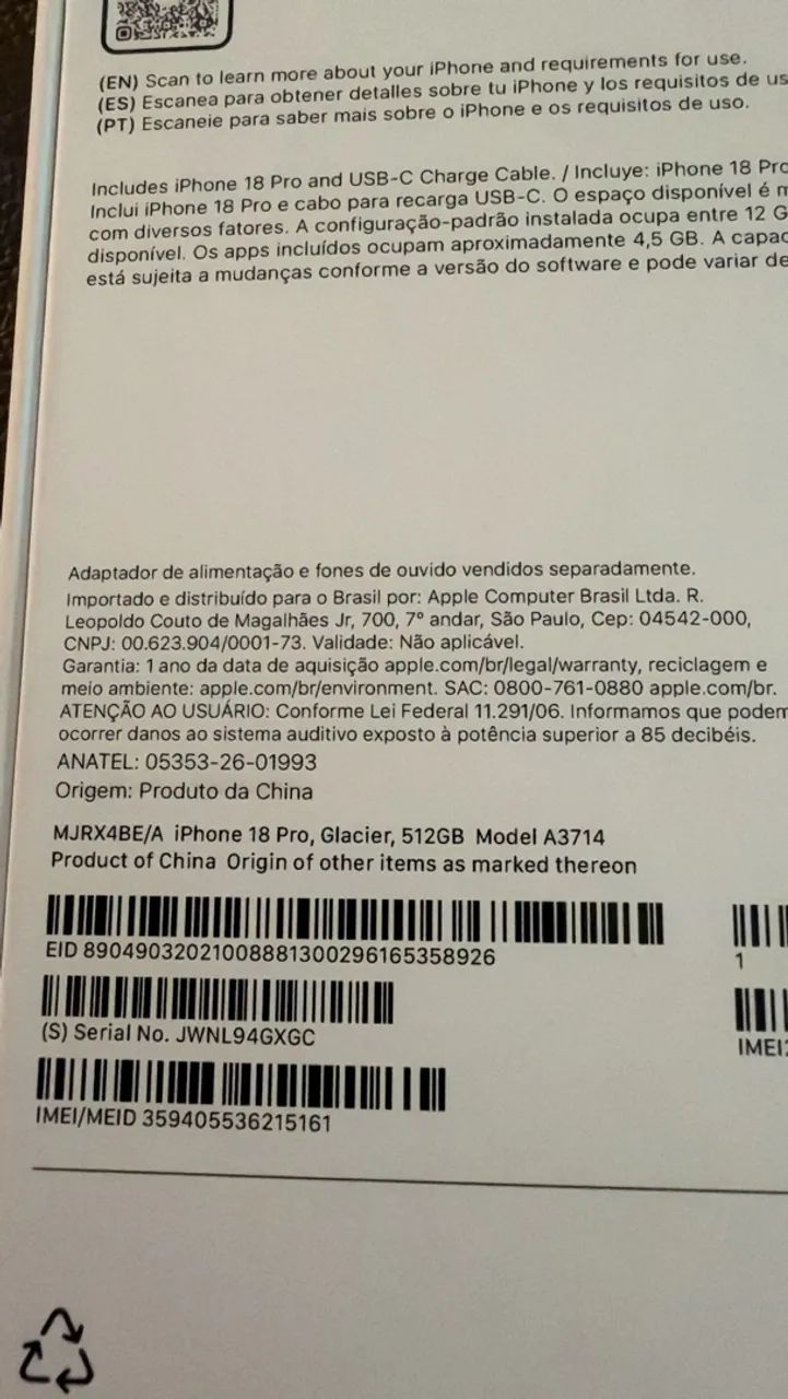 iphone 18 pro 512GB - Foto 3