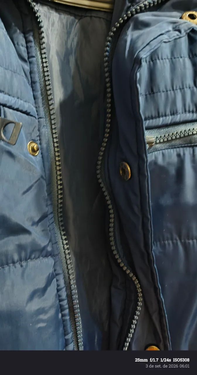 Jaqueta masculina forrada  - Foto 4
