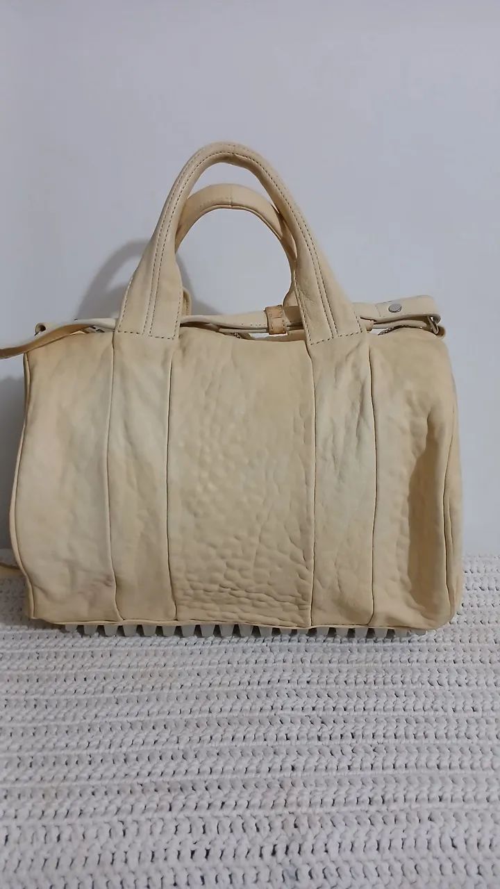 Bolsa de couro Alexander Wang modelo Rocco 