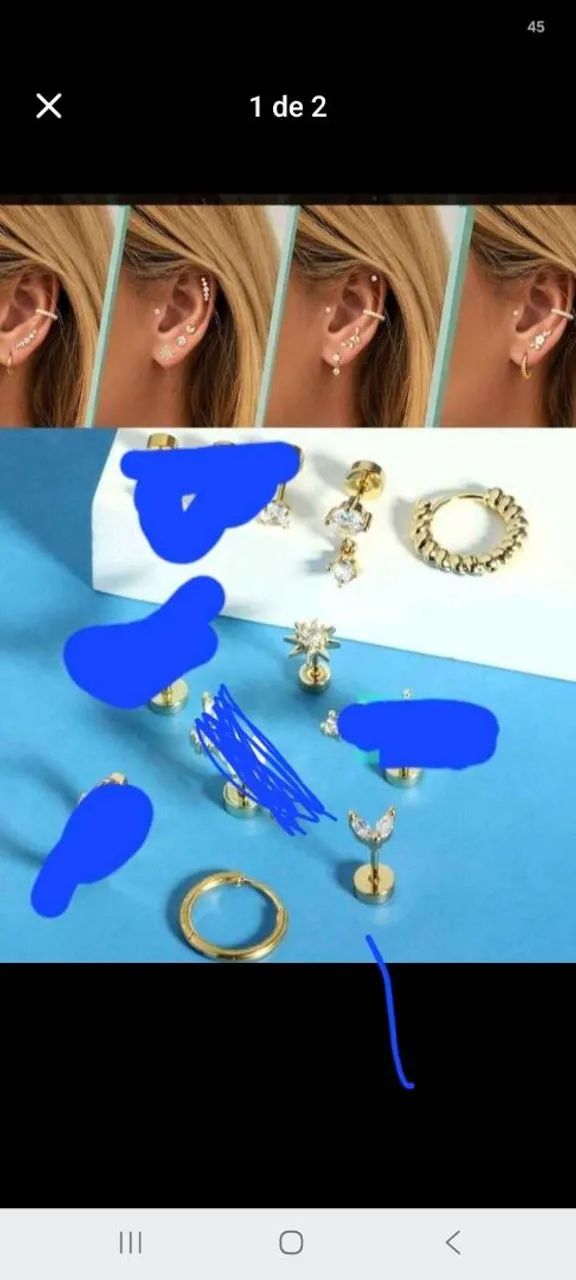 Piercing para orelha  - Foto 2