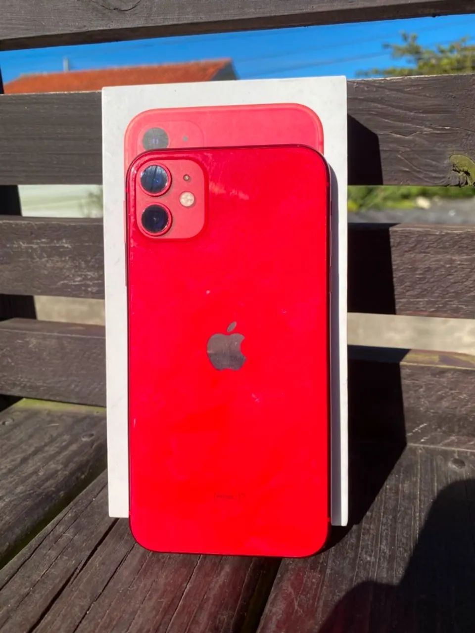 iPhone 11 128GB (PRODUCT) RED - Impecável! ?