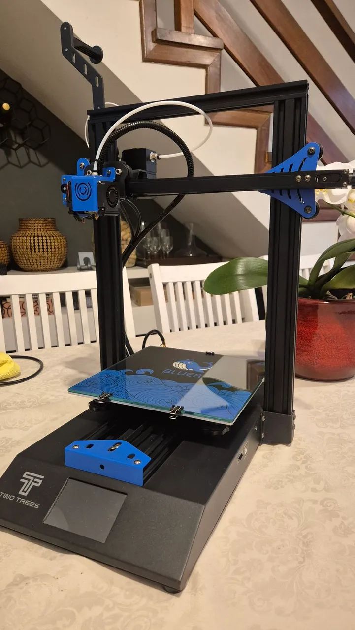 Impressora 3d TwoTrees Bluer V3 com modificações - Foto 2