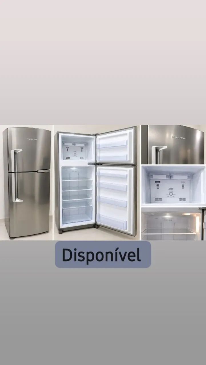 Geladeira inox