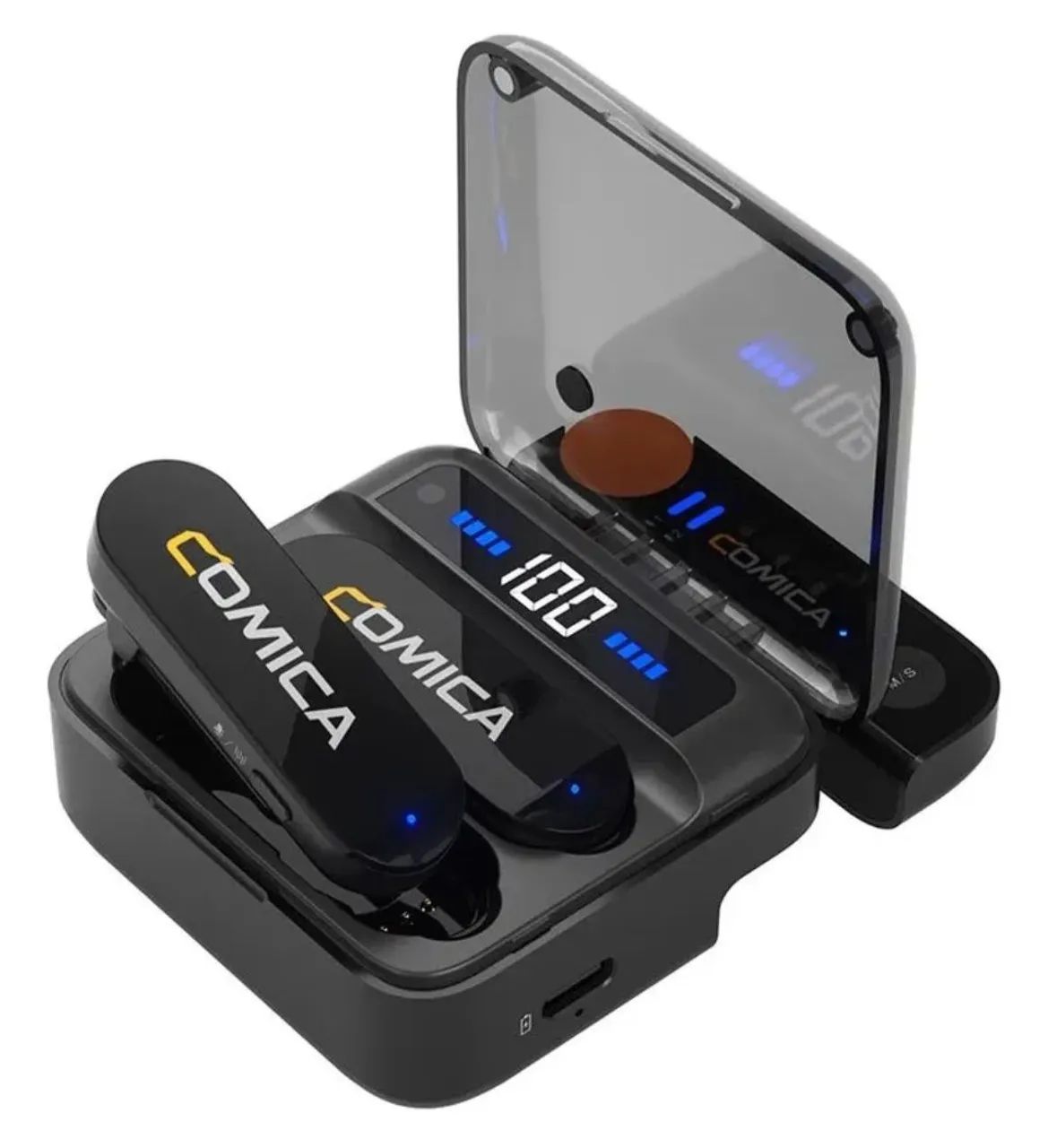 Microfone lapela Cômica 