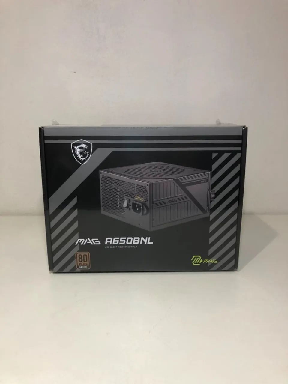 FONTE MSI MAG 650W 80 PLUS BRONZE