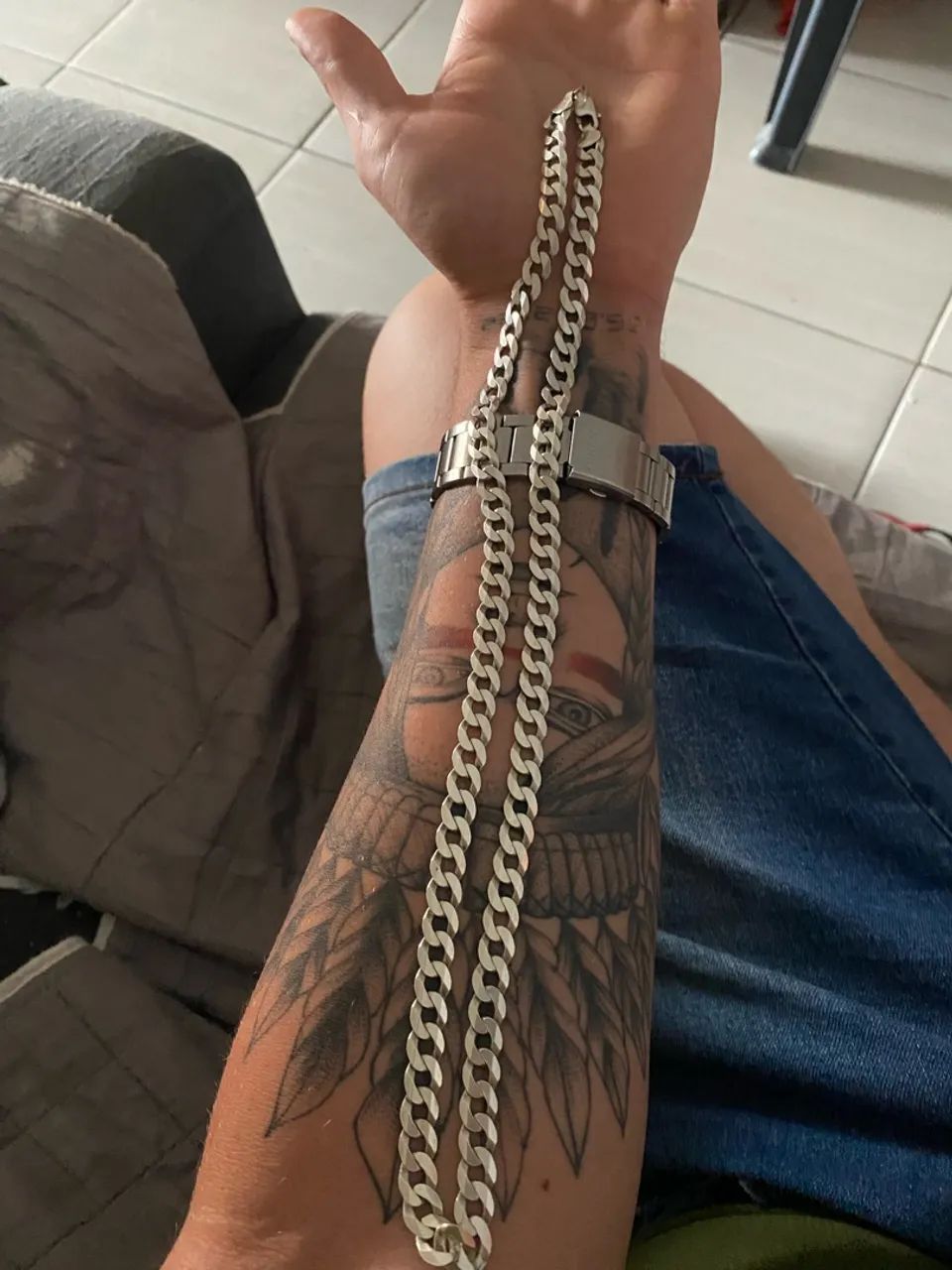 Prata 70 cm/ 10 milímetros 