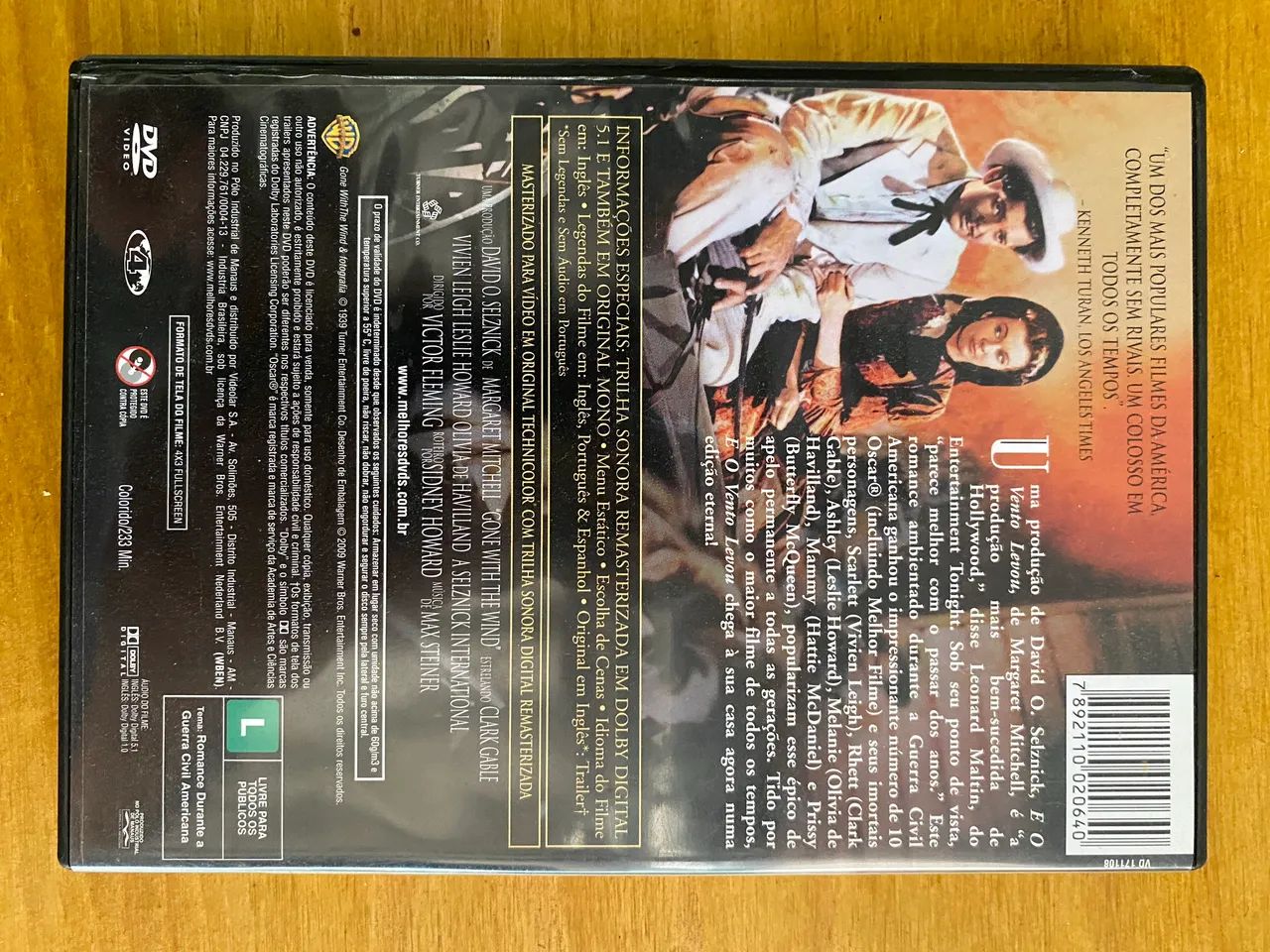 E o vento levou DVD - Foto 2