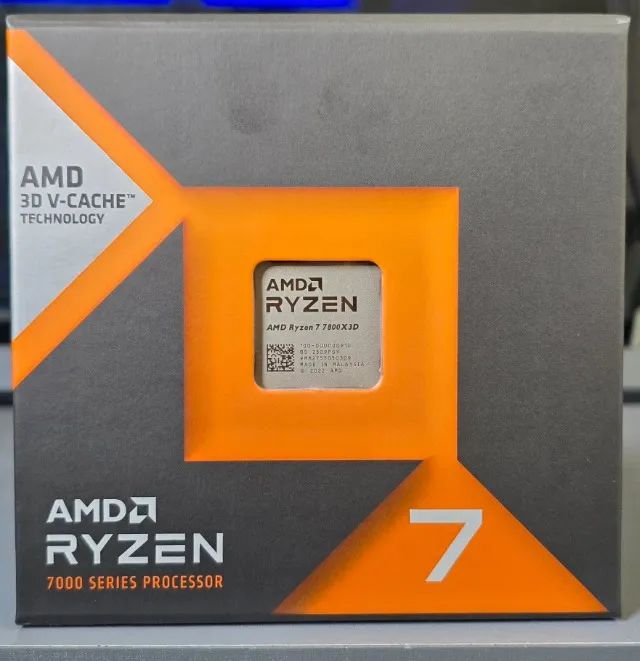 Processador AMD Ryzen 7 7800X3D - Trocas