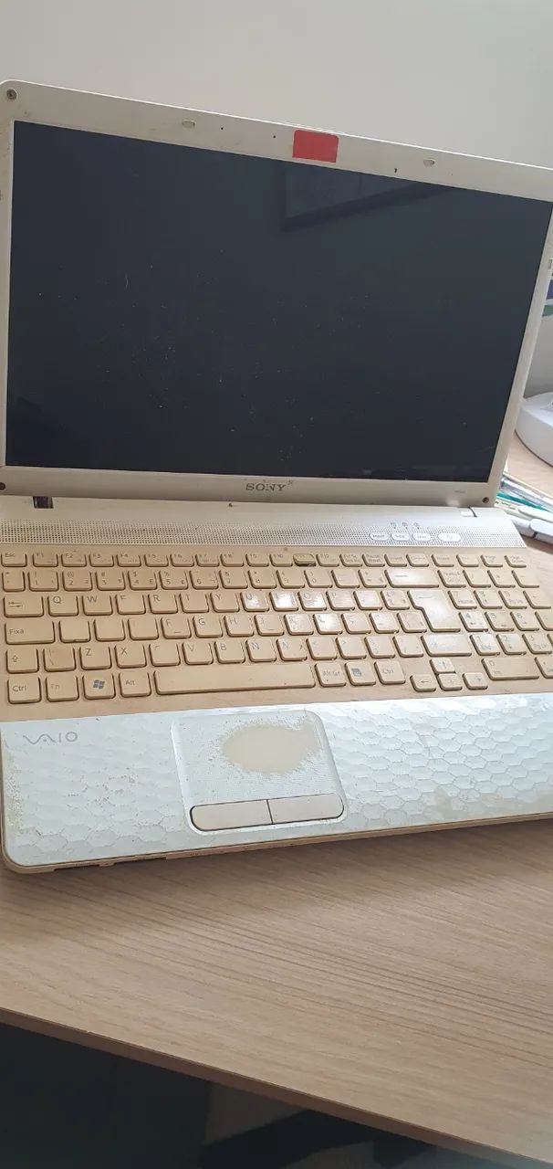 Notebook para retirada de peças- VAIO - 80,00