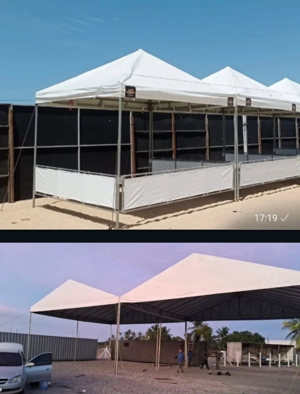 Barraca vendas, tendas com proteção, fabricação  - Foto 5