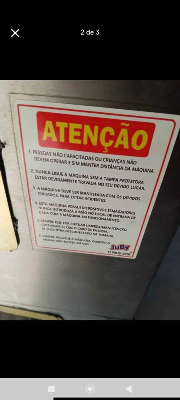 Moedor de cana elétrico  - Foto 2