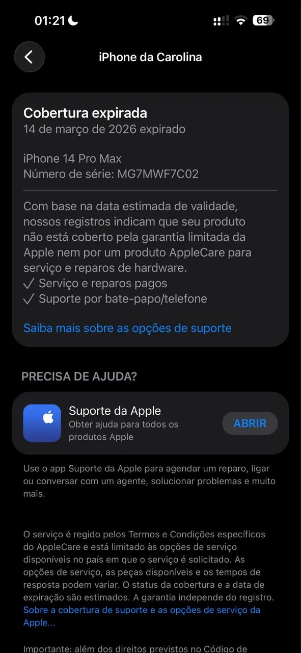 IPHONE 14 PRO MAX 128 GB BRANCO (ESTELAR) - Foto 2