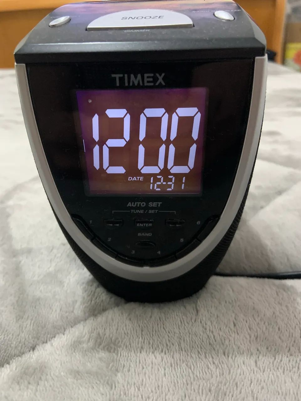 Rádio Relógio Timex 127 v com sleep - Foto 4