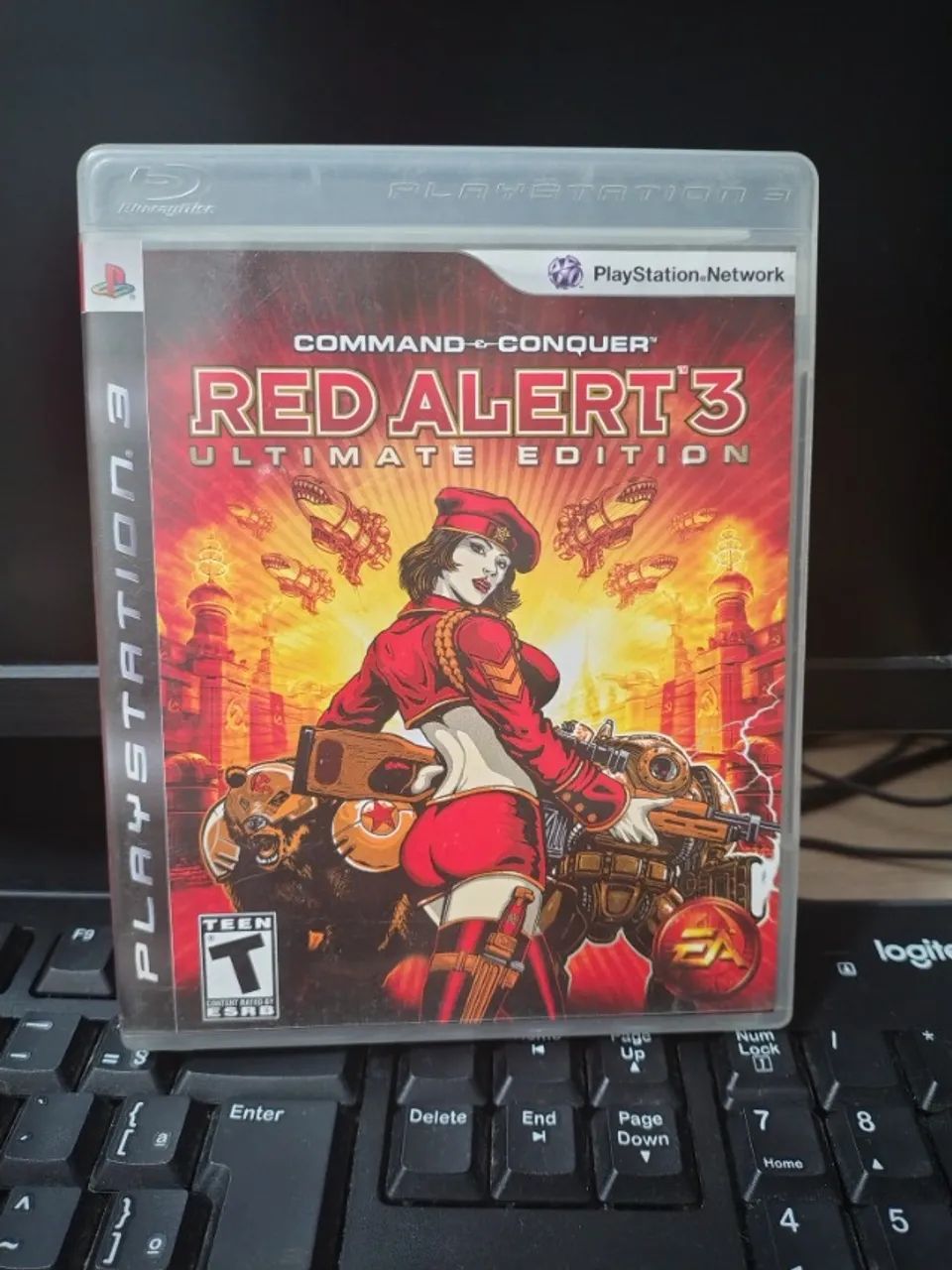 Red Alert 3 PS3 em ótimo estado - Raro