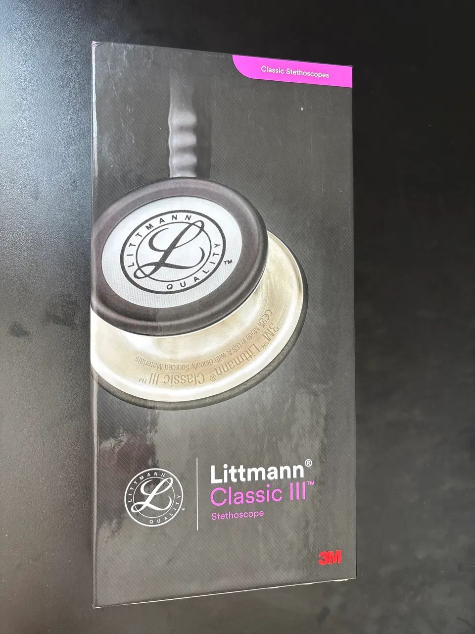 Estetoscópio Littmann Classic III Preto - Foto 2
