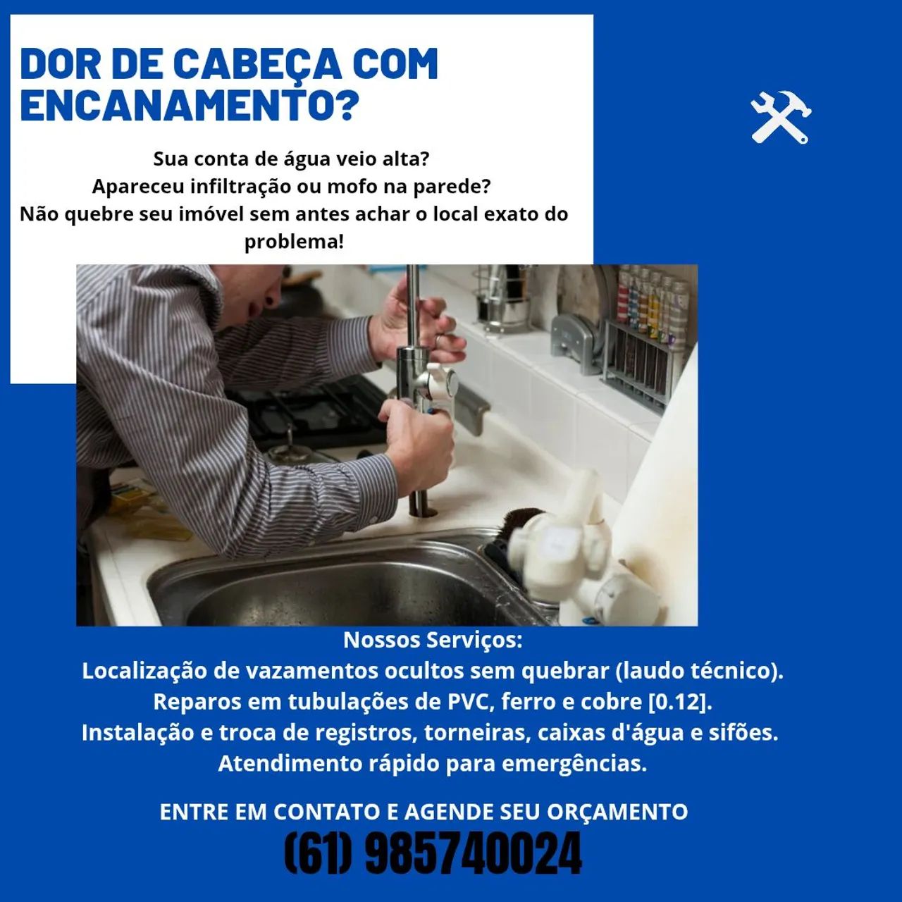 Caça vazamentos Bombeiro hidraulico - Foto 2