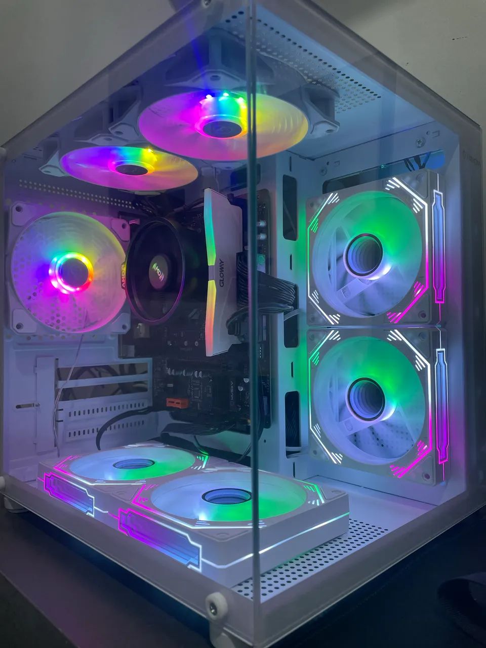 Pc gamer Ryzen 5 3400g 16gb memória 