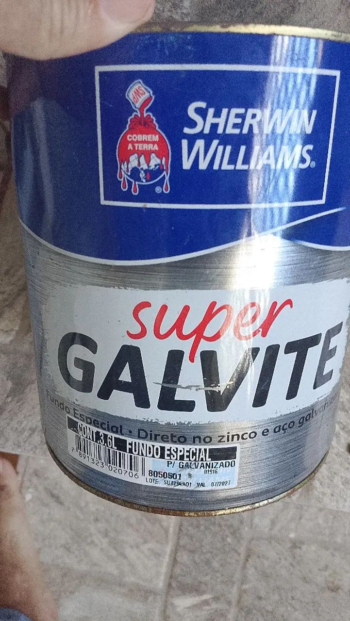 1 galão de galvite 