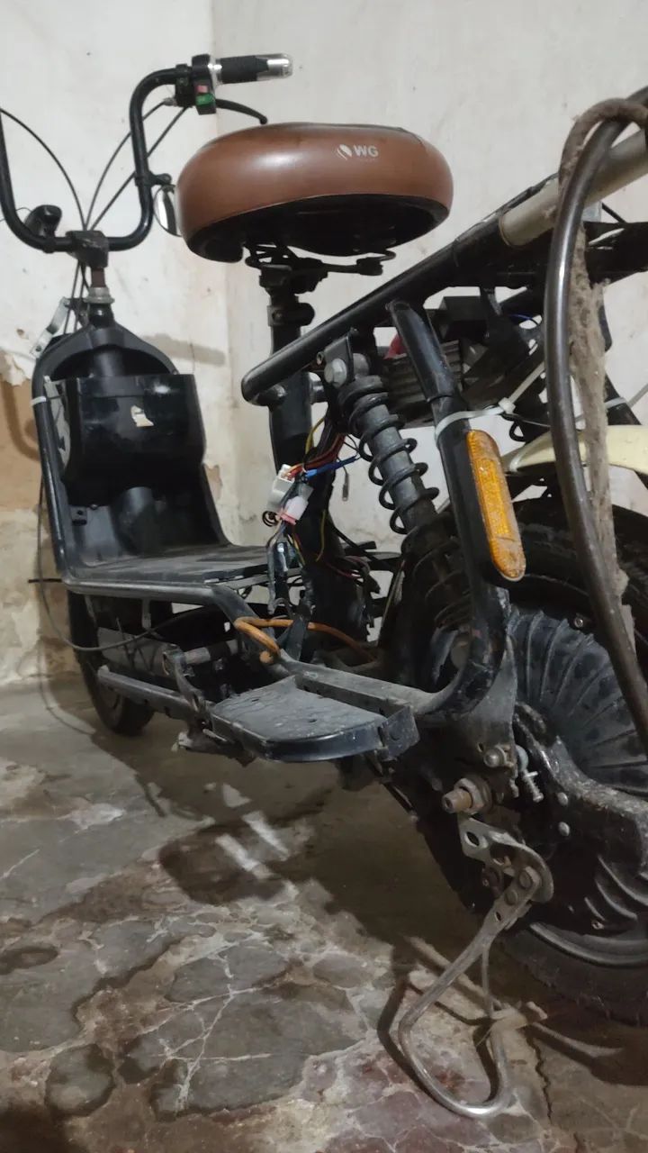 Vendo bicicleta elétrica caseira  - Foto 4