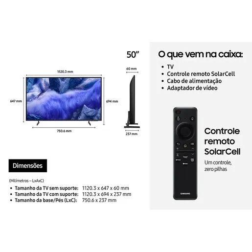 TV Samsung lacrada - Foto 4