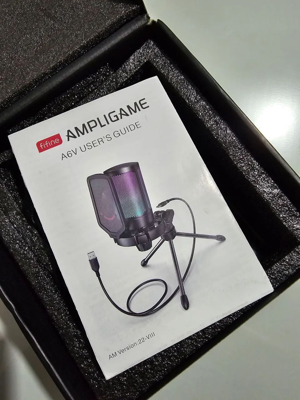 Microfone RGB Fifine gamer - Foto 3