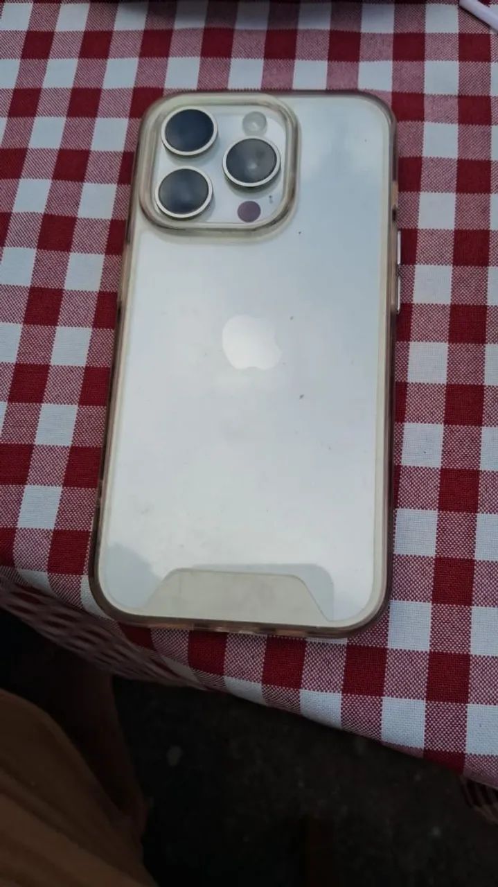 IPHONE 15 PRO BRANCO 256G pra vender rápido  - Foto 2
