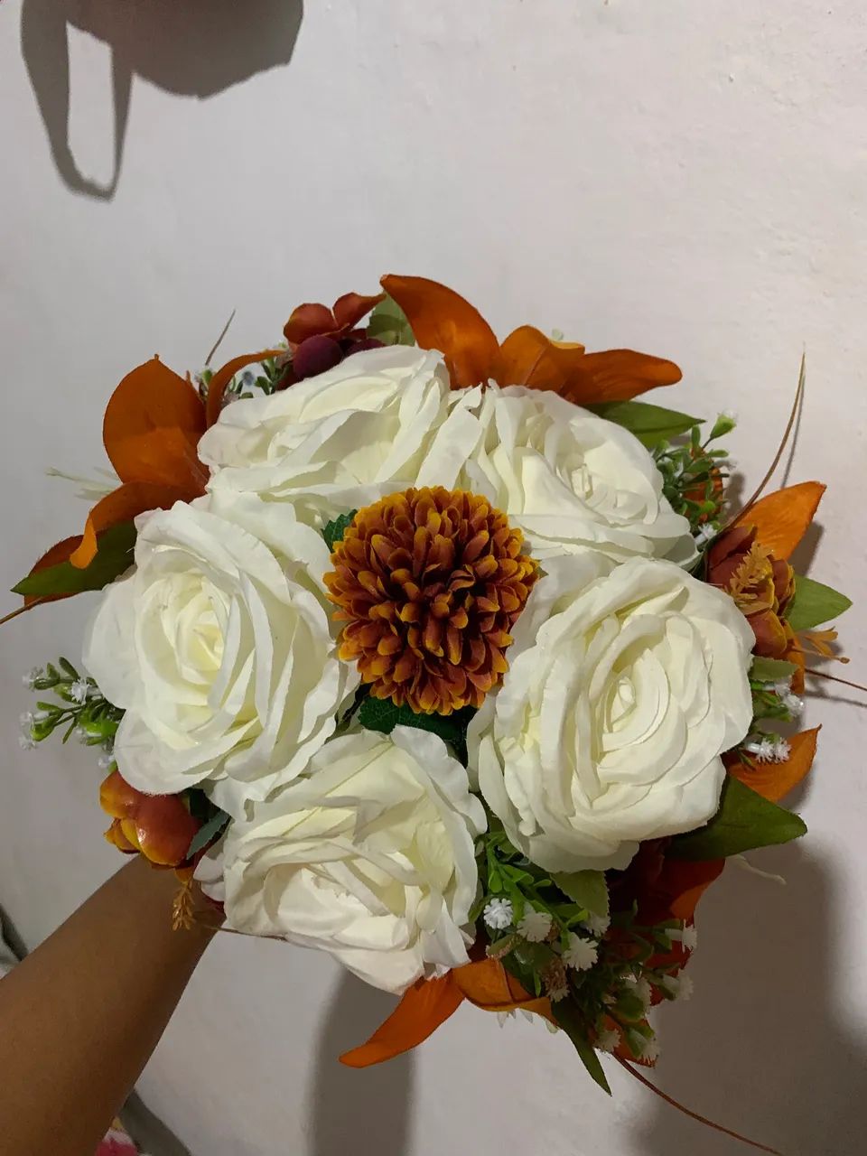 BUQUÊ DE FLORES ARTIFICIAL 