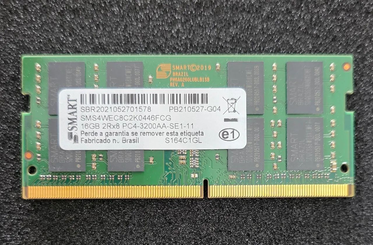 Memória ddr4 16gb 3200mhz - Memória RAM - Dom Pedro I, Manaus