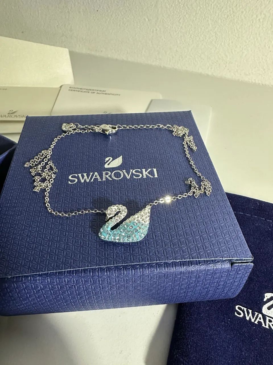 Cordão SWAROVSKI CISNE - Foto 2