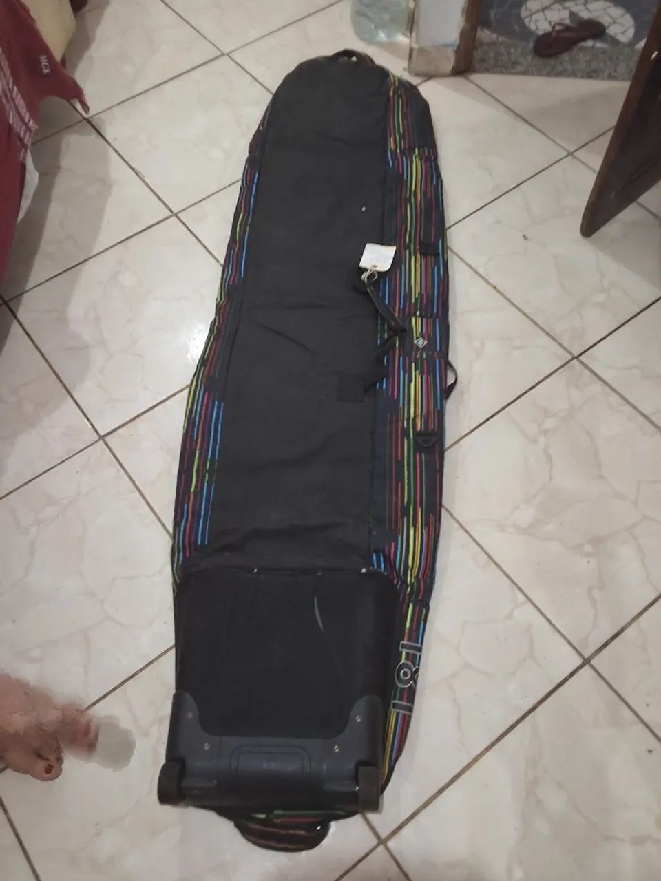 Capa mala snowboard burton de rodas  - Foto 4