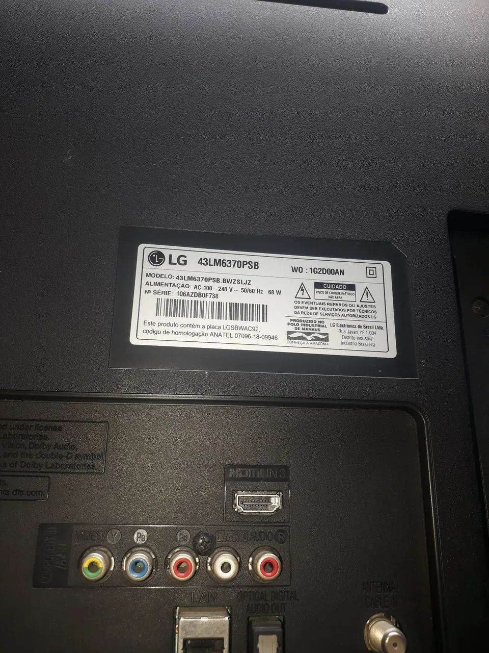 Tv lg 43 smart  modelo  rescente  !! - Foto 5