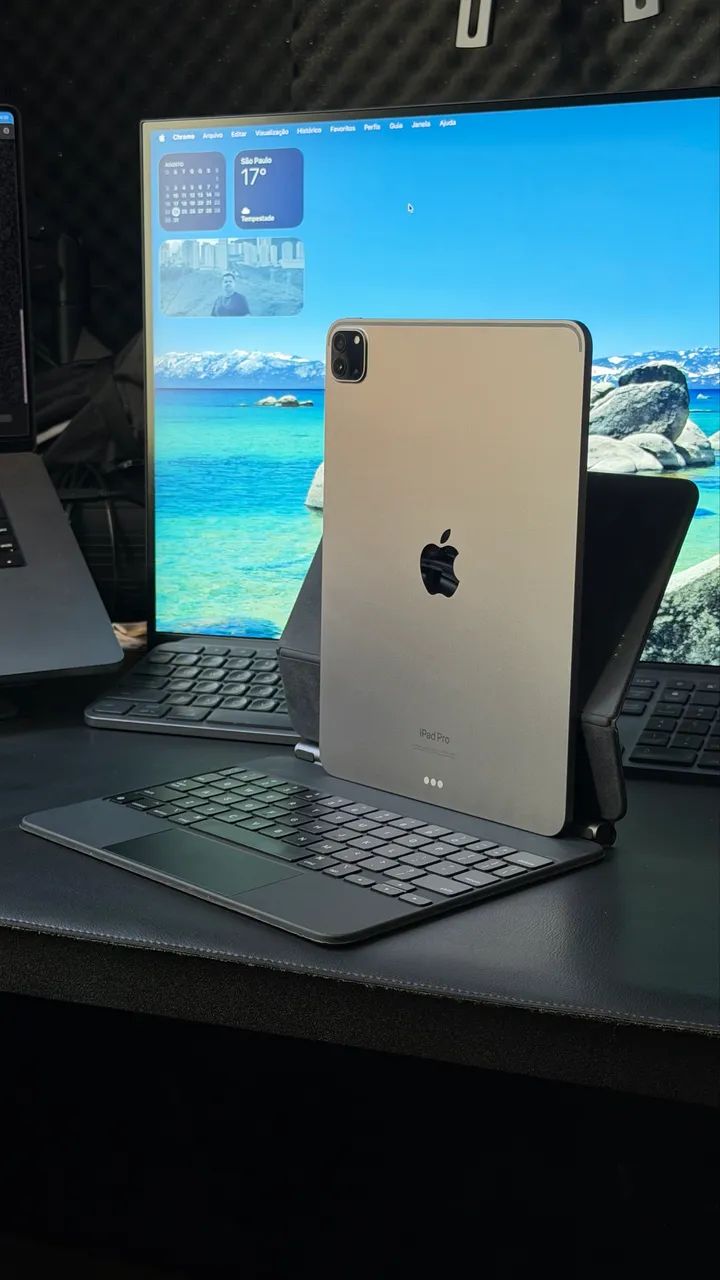 iPad Pro 4 geração + Magic Keyboard + Apple Pencil 2 - Foto 4