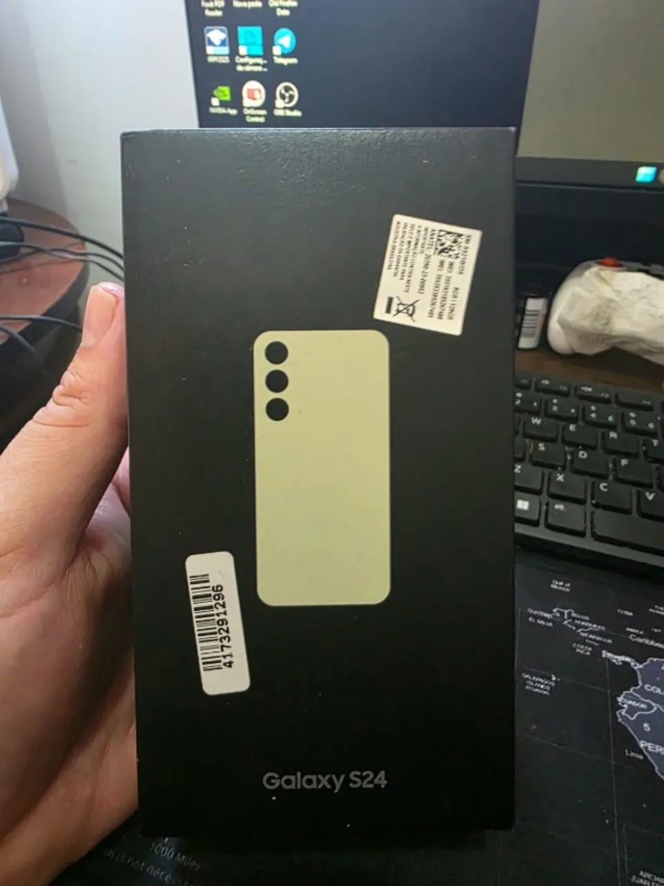 Samsung S24 (normal) 128 Gb - Nota Fiscal - Foto 4