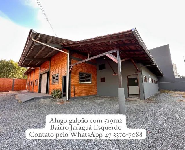 Galpão 519m² - Bairro Jaraguá Esquerdo