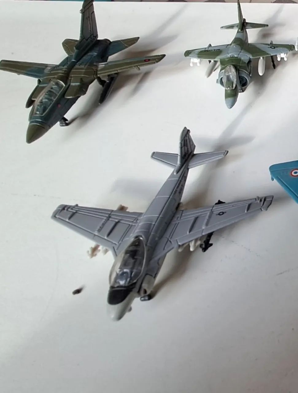 Kit coleção aviões de combate 