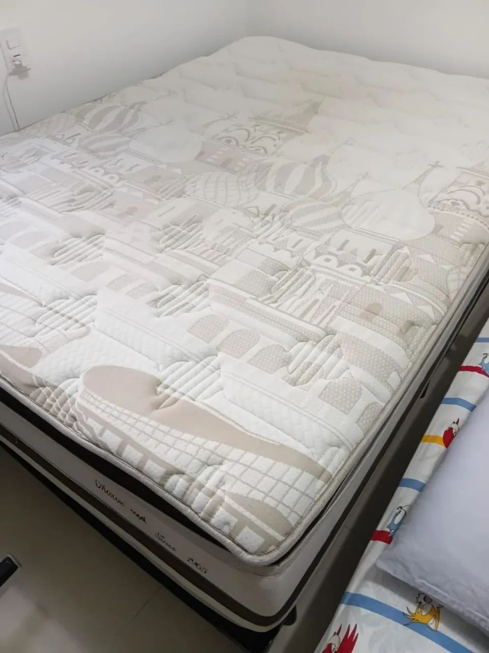 CAMA BOX CASAL + COLCHÃO COPEL MOLA ENSACADA  - Foto 2