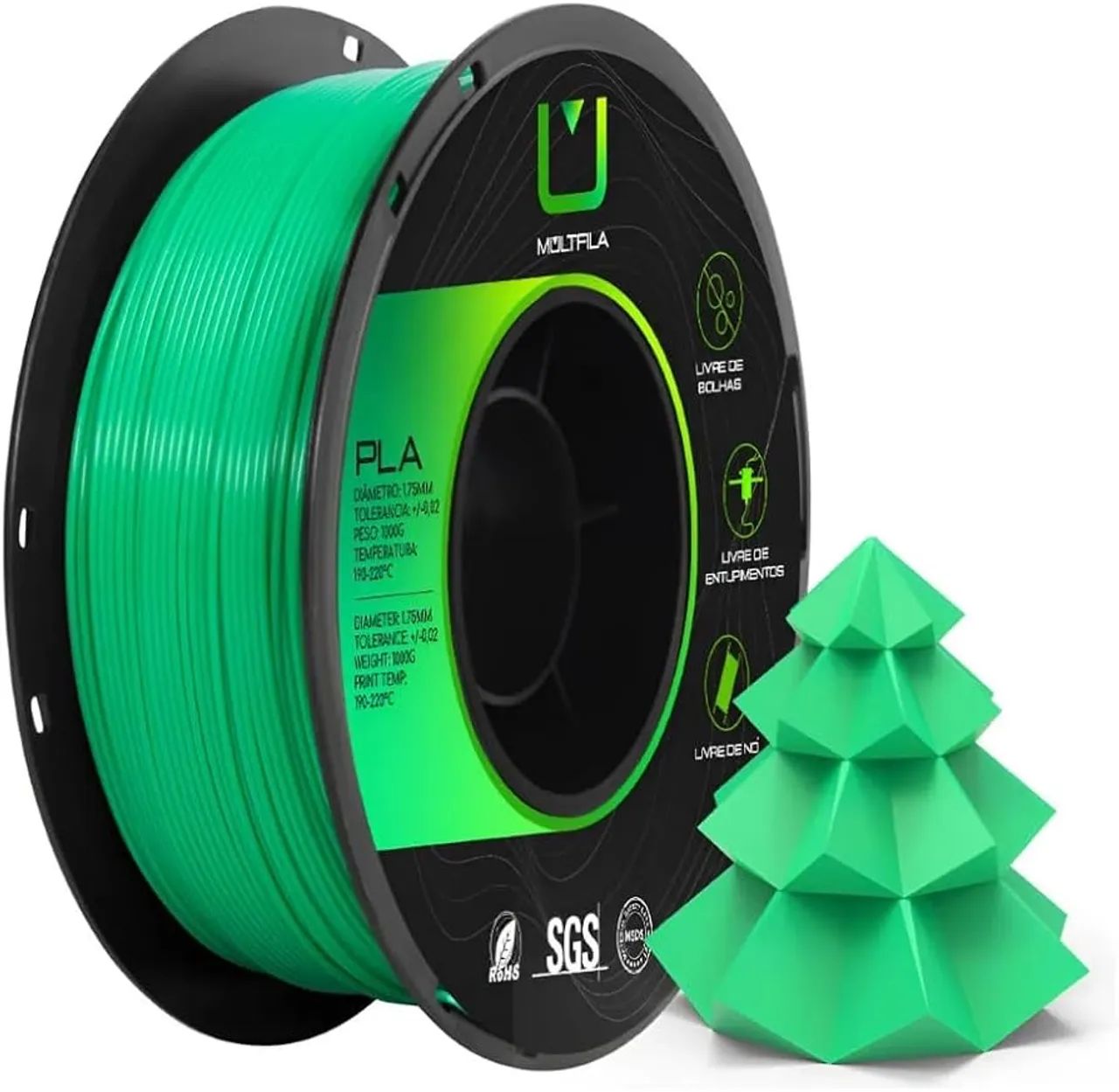 FILAMENTOS 3D MULTFILA A PARTIR DE R$ 100,00 VÁRIAS CORES.  - Foto 4