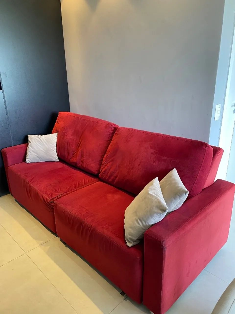 Sofá usado em bom estado - Foto 4