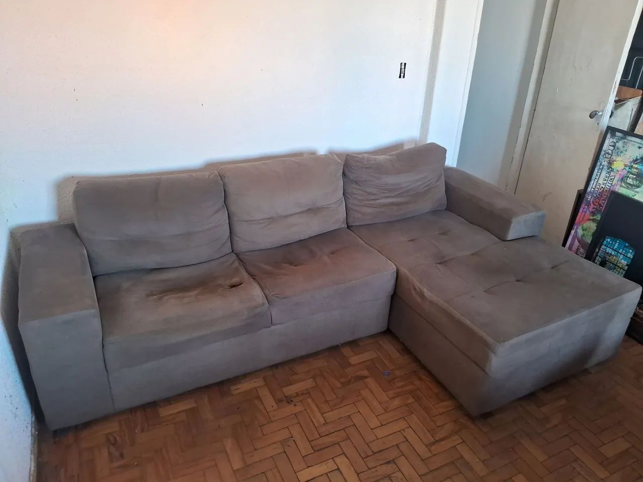 Sofá grande em L - Foto 2