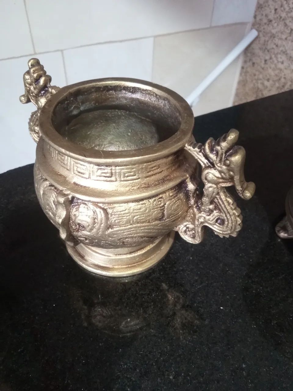 Incensario de bronze.  - Foto 3