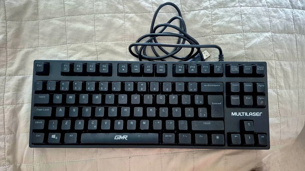 Teclado Gamer mecânico Multilaser GK-510 
