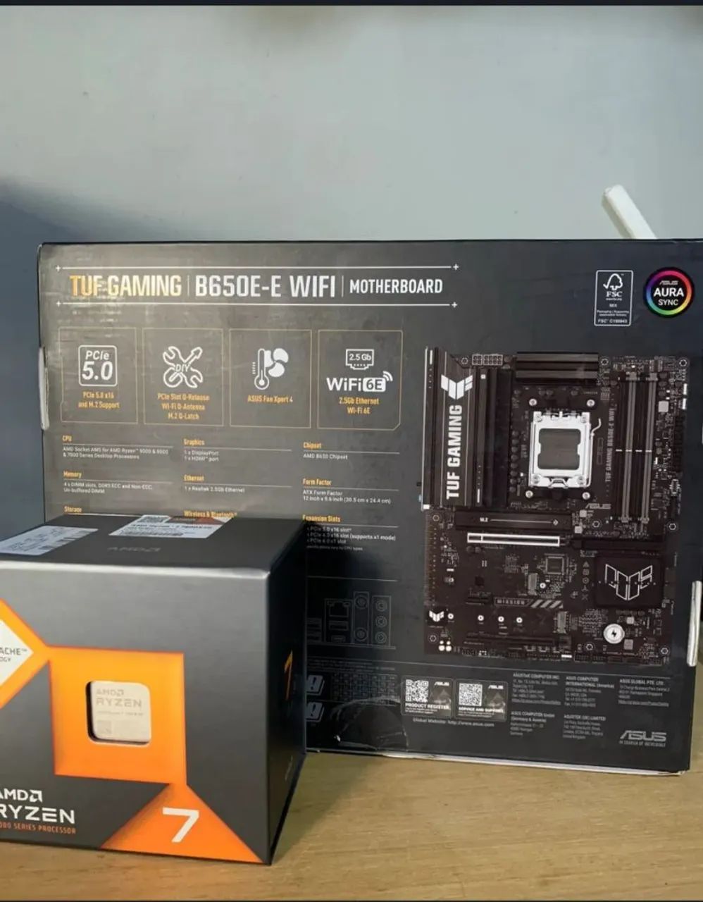 Kit am5 Ryzen 7 7800x3d